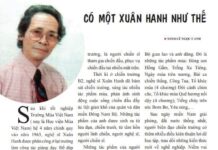 Có một Bùi Xuân Hanh như thế
