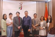 Lãnh đạo Hội làm việc với Nghệ sĩ múa Hàn Quốc Yi Chu – jin