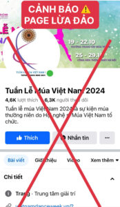 Trang Fanpage giả mạo