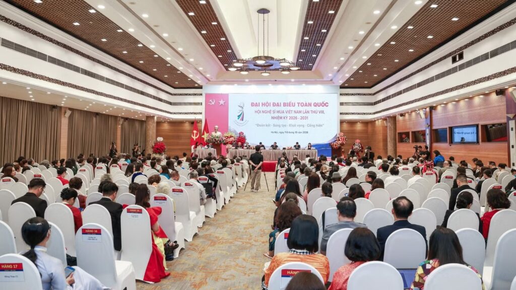 Đại hội được coi là ngày hội lớn của các nghệ sĩ múa trên cả nước. (Ảnh: QUANG VINH)