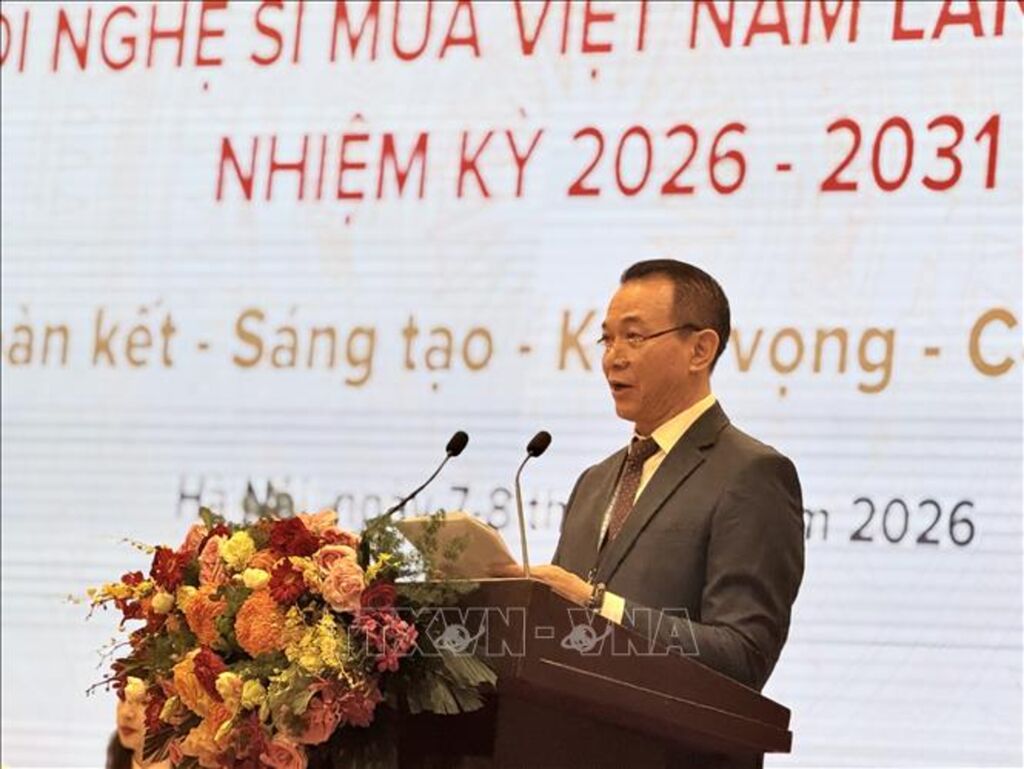 Nghệ sĩ Phạm Anh Phương tái đắc cử Chủ tịch Hội Nghệ sĩ Múa Việt Nam nhiệm kỳ 2026-2031