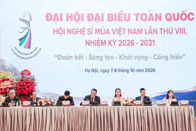 Phó Chủ tịch Trần Thắng dự Đại hội đại biểu toàn quốc Hội Nghệ sĩ Múa Việt Nam lần thứ VIII