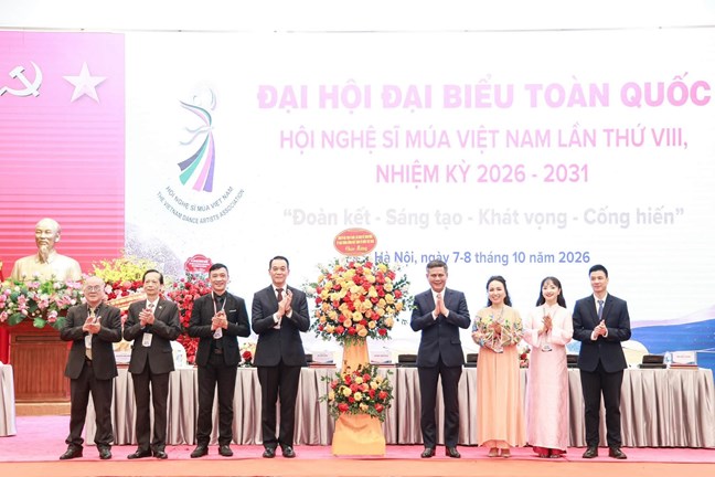 Phó Chủ tịch Trần Thắng dự Đại hội đại biểu toàn quốc Hội Nghệ sĩ Múa Việt Nam lần thứ VIII