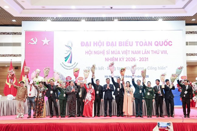 Phó Chủ tịch Trần Thắng dự Đại hội đại biểu toàn quốc Hội Nghệ sĩ Múa Việt Nam lần thứ VIII